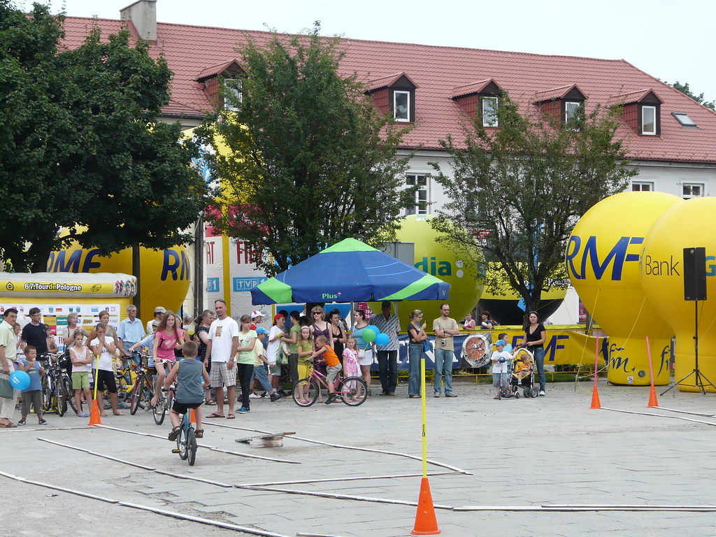 Oświęcim - wyścig Tour de Pologne (1)